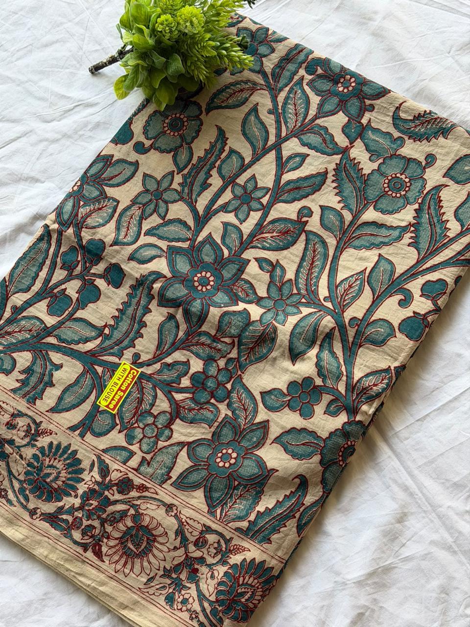 F.KALAMKARI COTTON