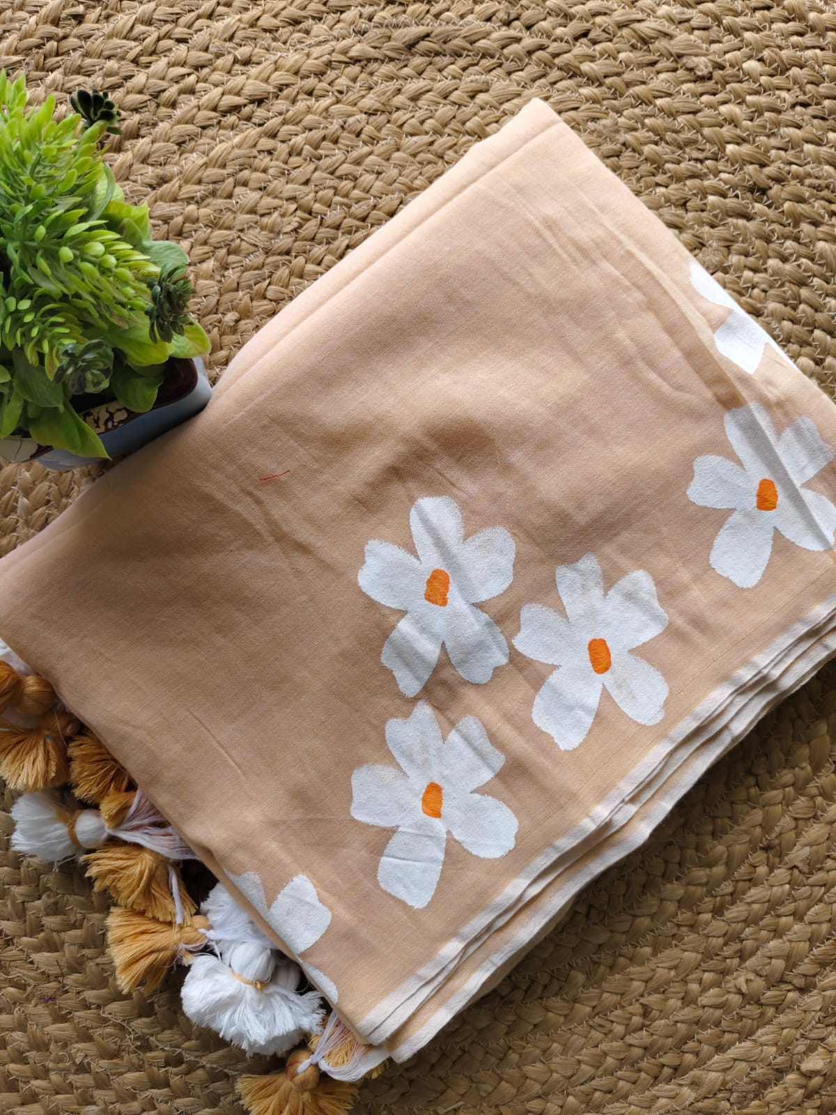 Hand Painted Khadi