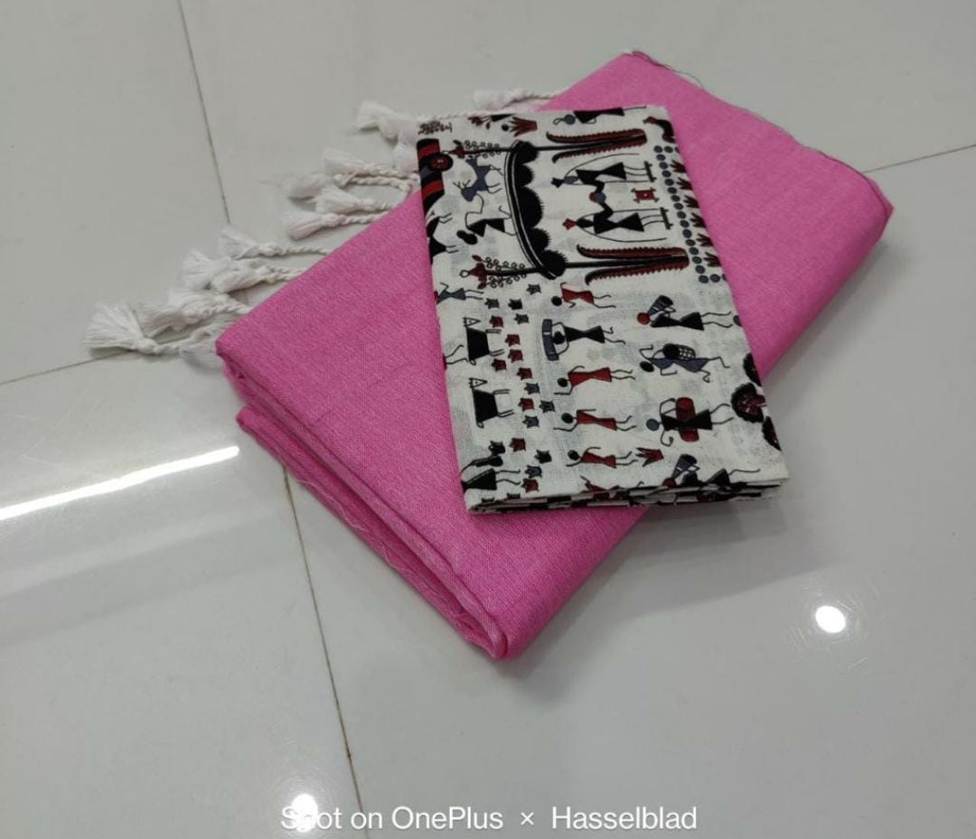 399 Plain with Contrast Blouse