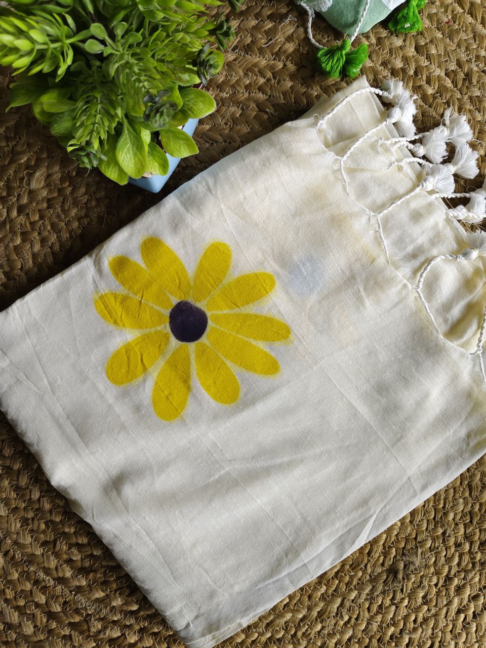 Hand Painted Khadi