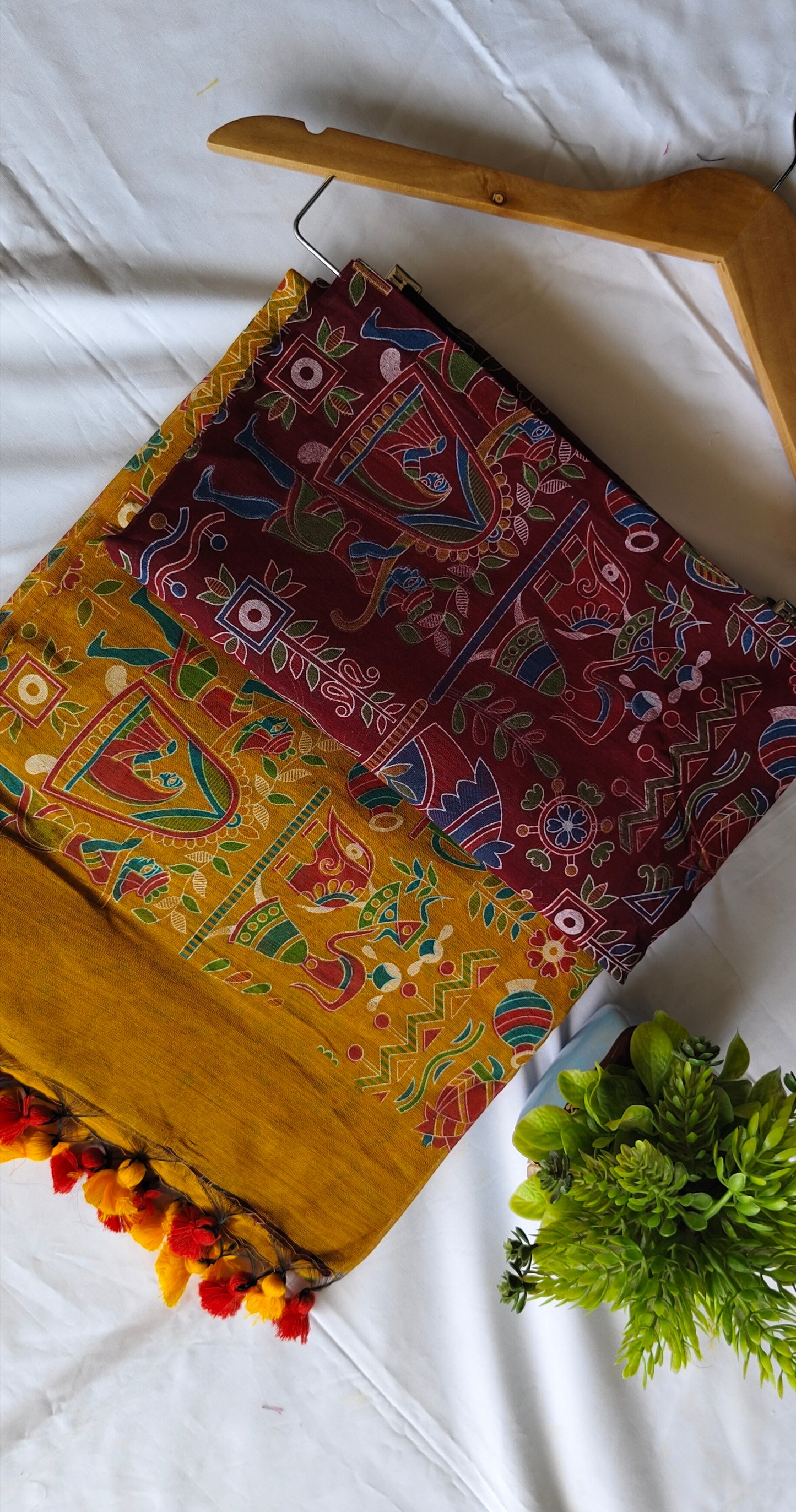 Madhubani silk