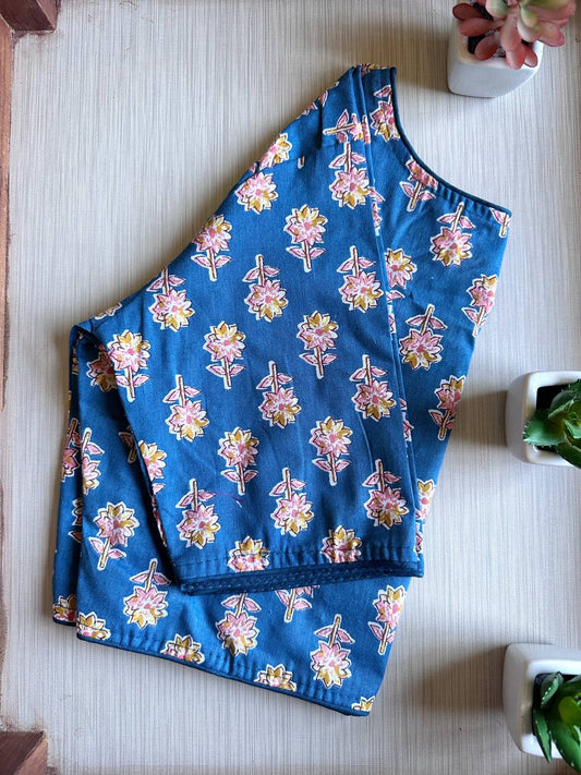 Block print blouse