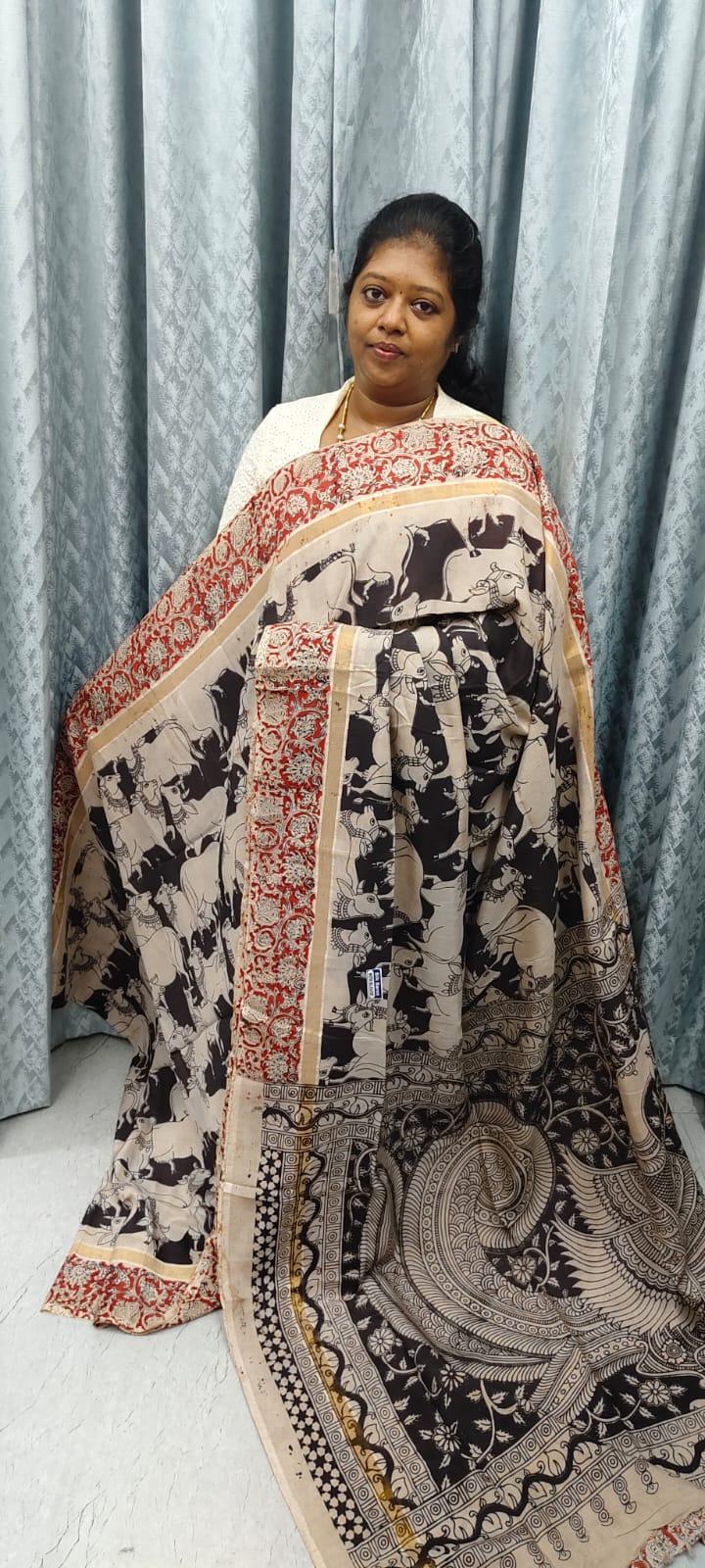 Kalamkari silk