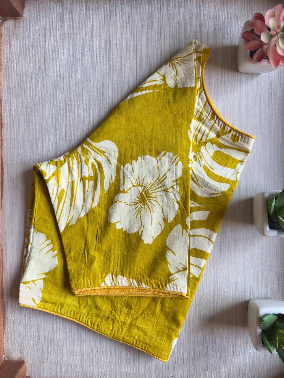 Block print blouse