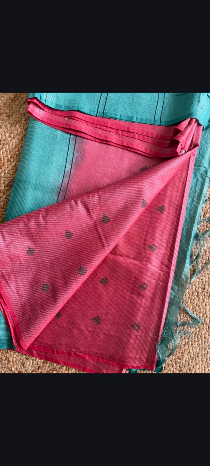 Semi tussar saree