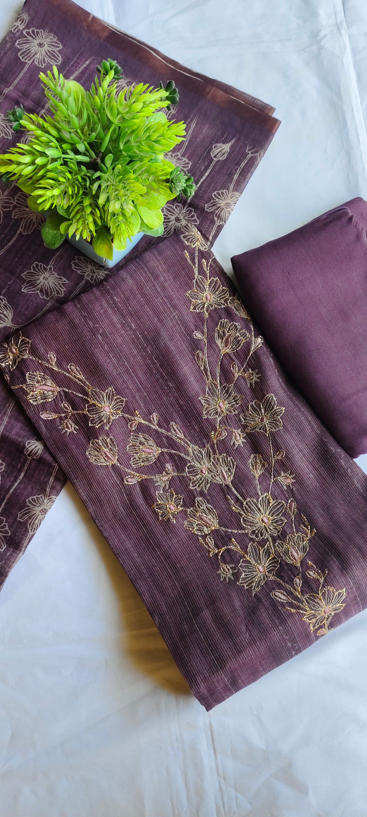Designer salwar material