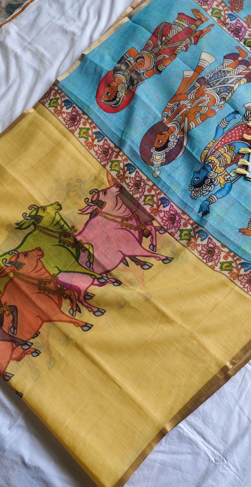 Jute linen-pichwai spl