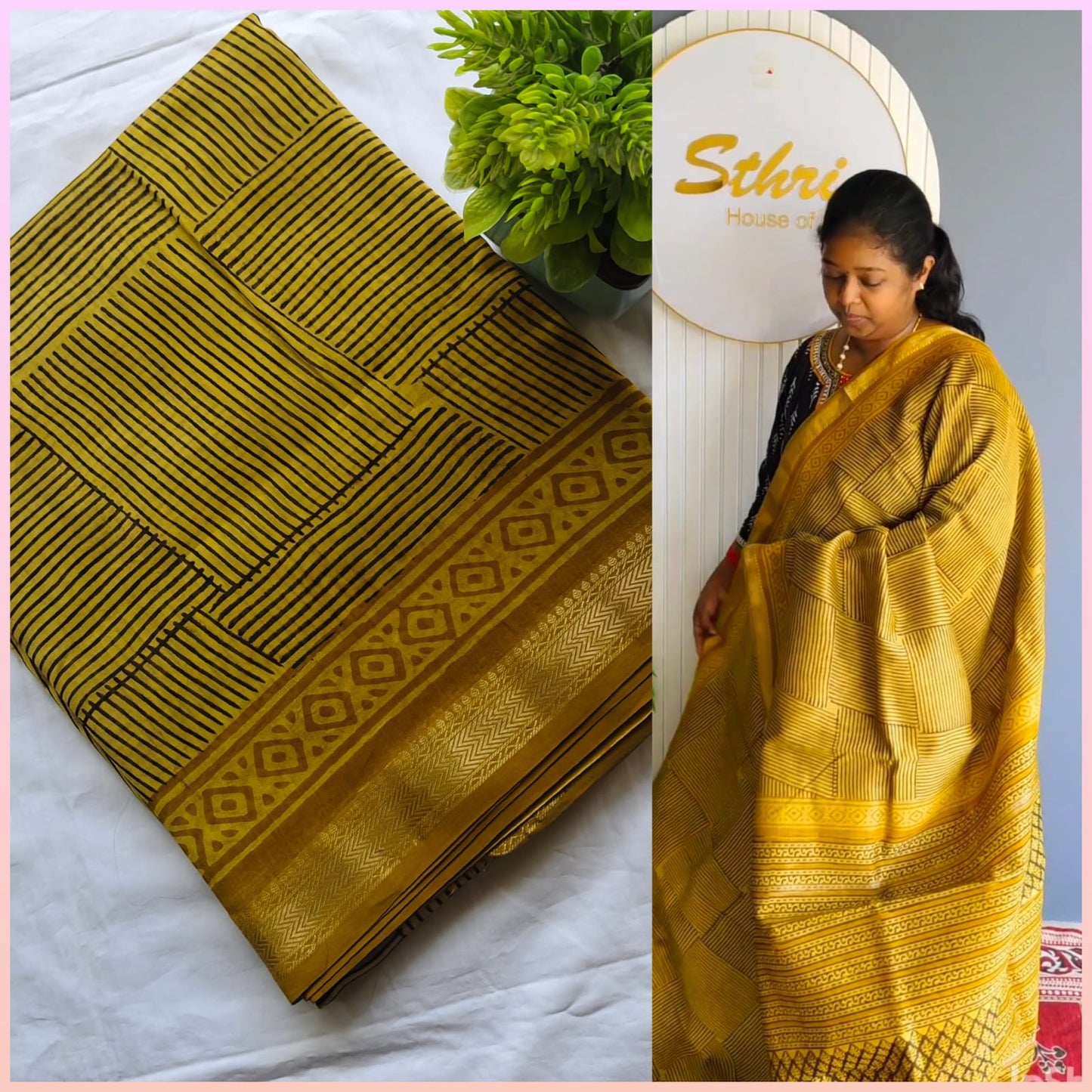 Block Print maheswari