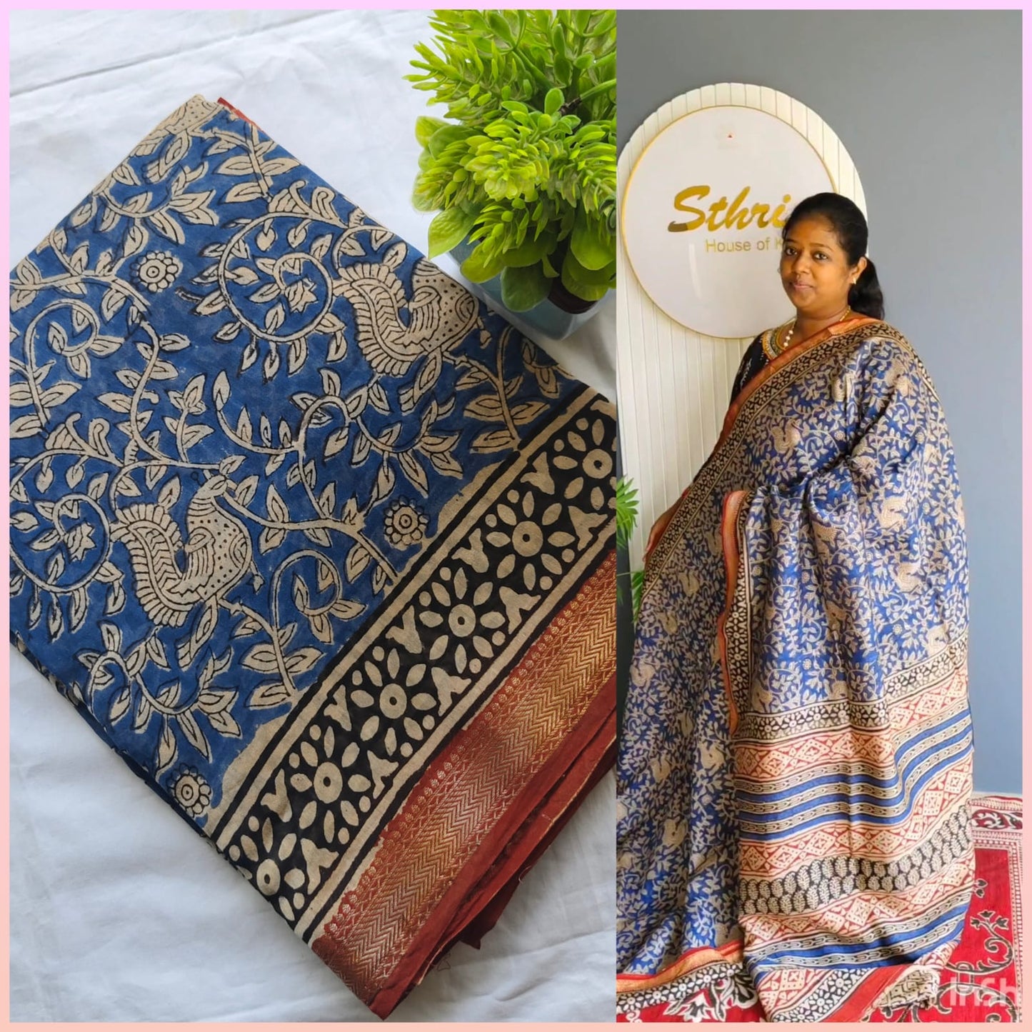 Block Print Maheshwari