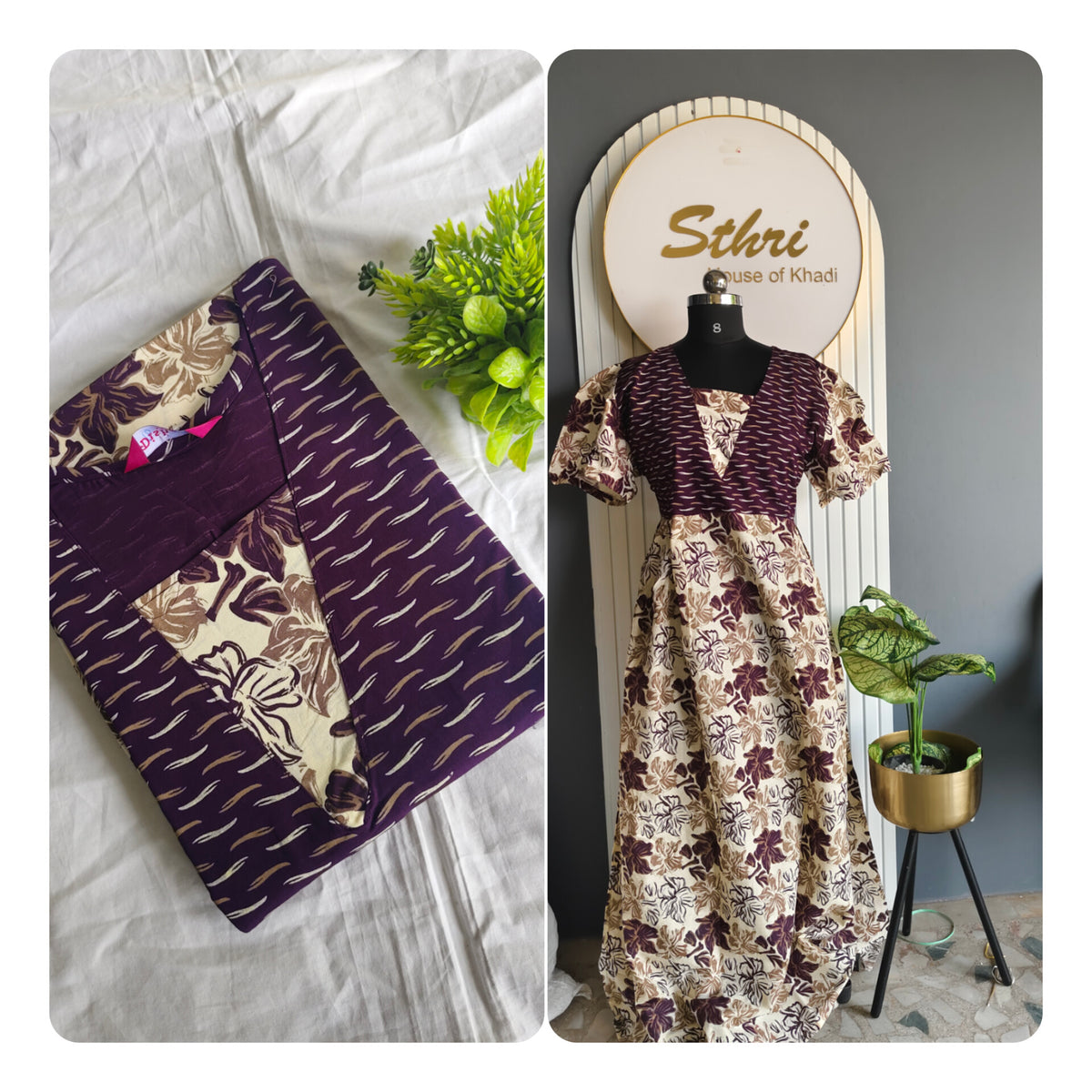 Frock style Nighty (A)