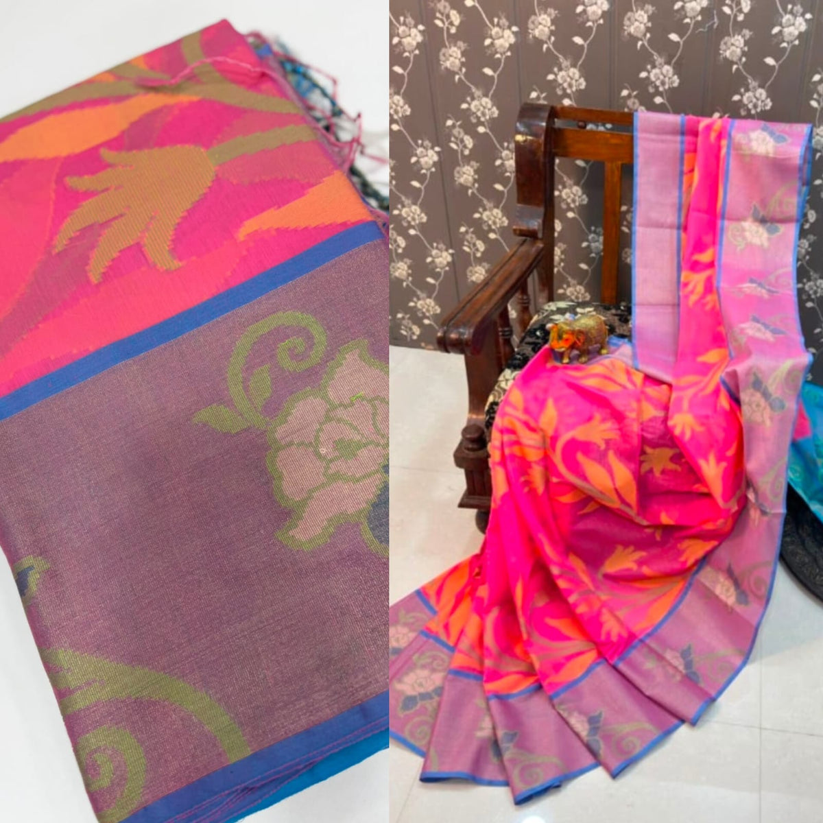 Pochampally silk cotton