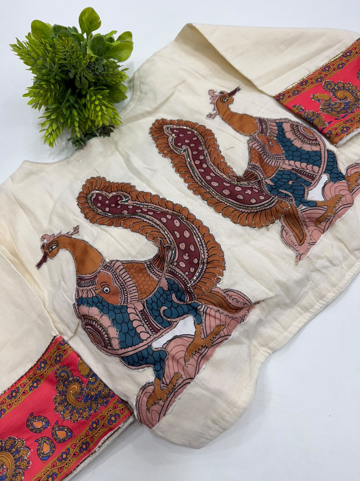 Designer khadhi blouse