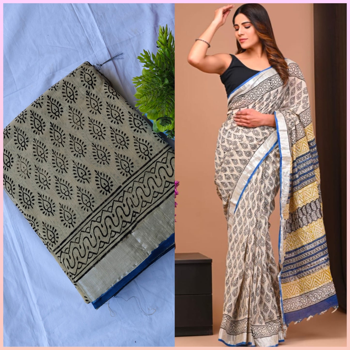 Block Print Linen