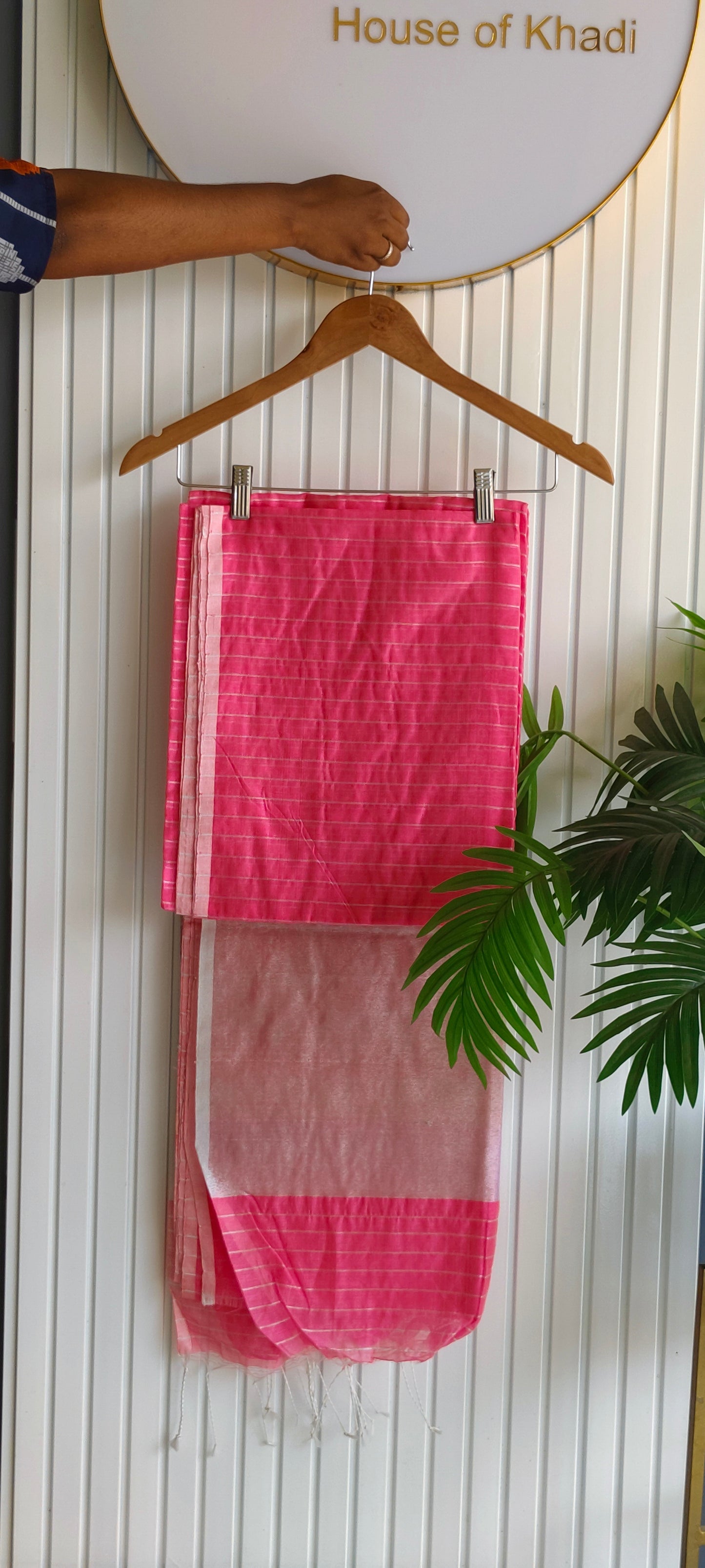 Stripes Silk cotton