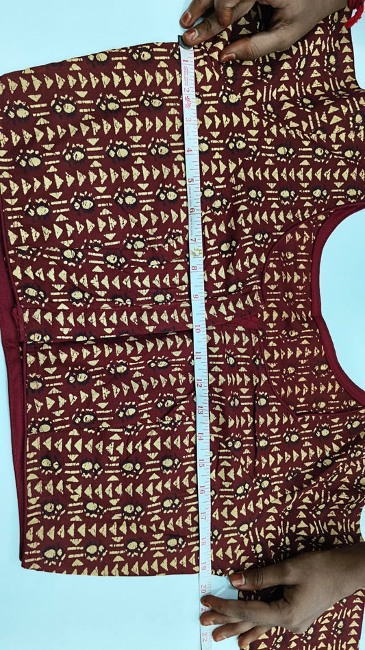 Block print blouse