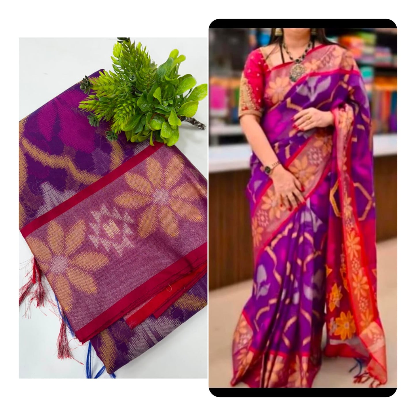 Pochampally silk cotton