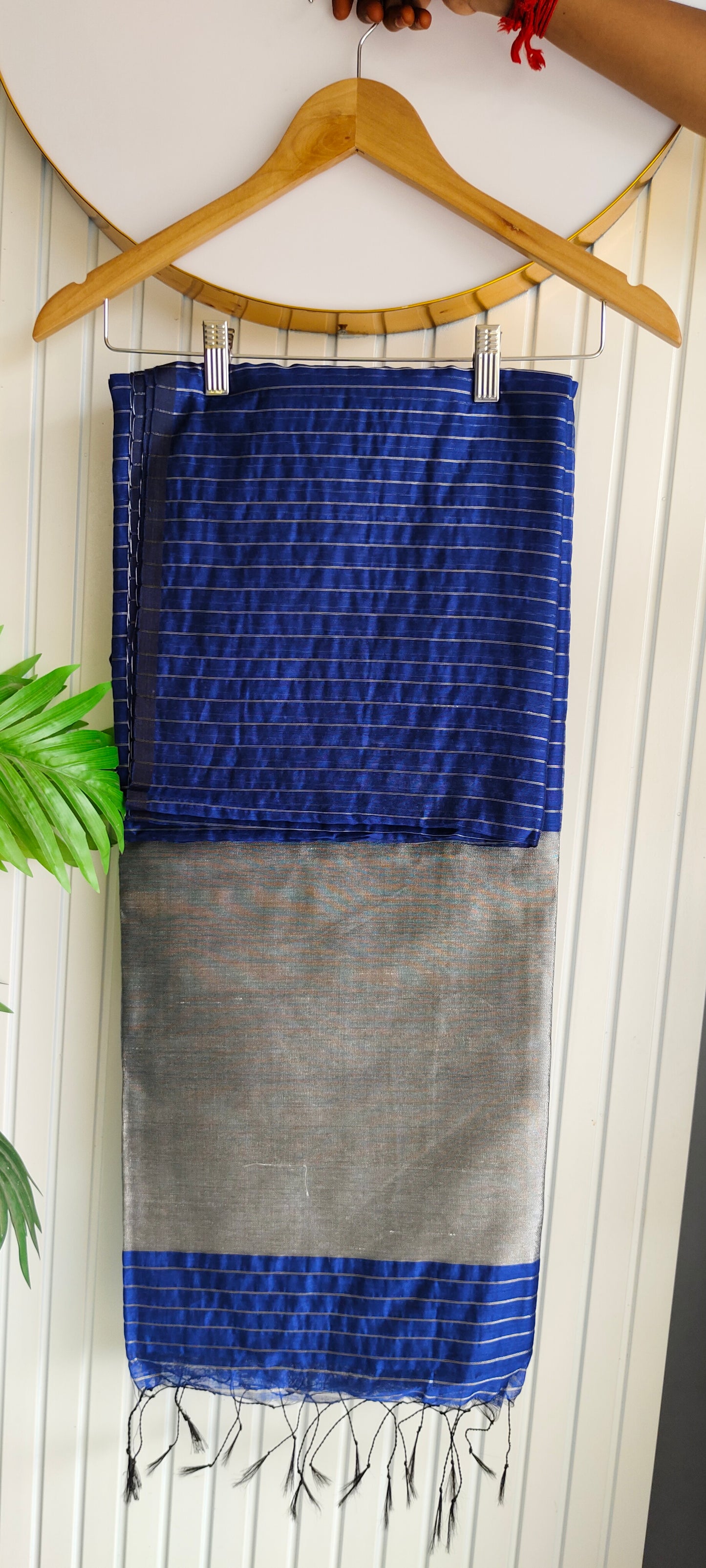Stripes Silk cotton