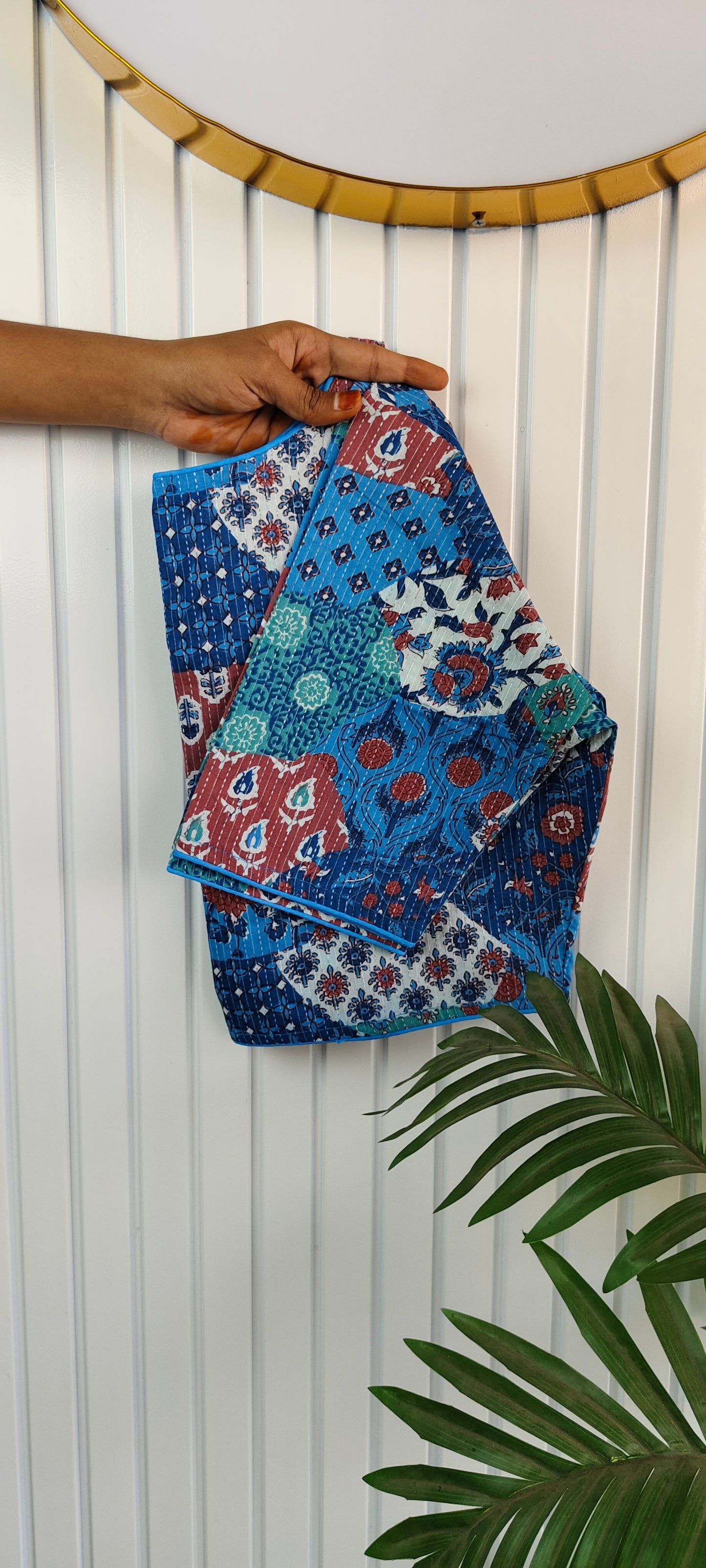 Block print blouse