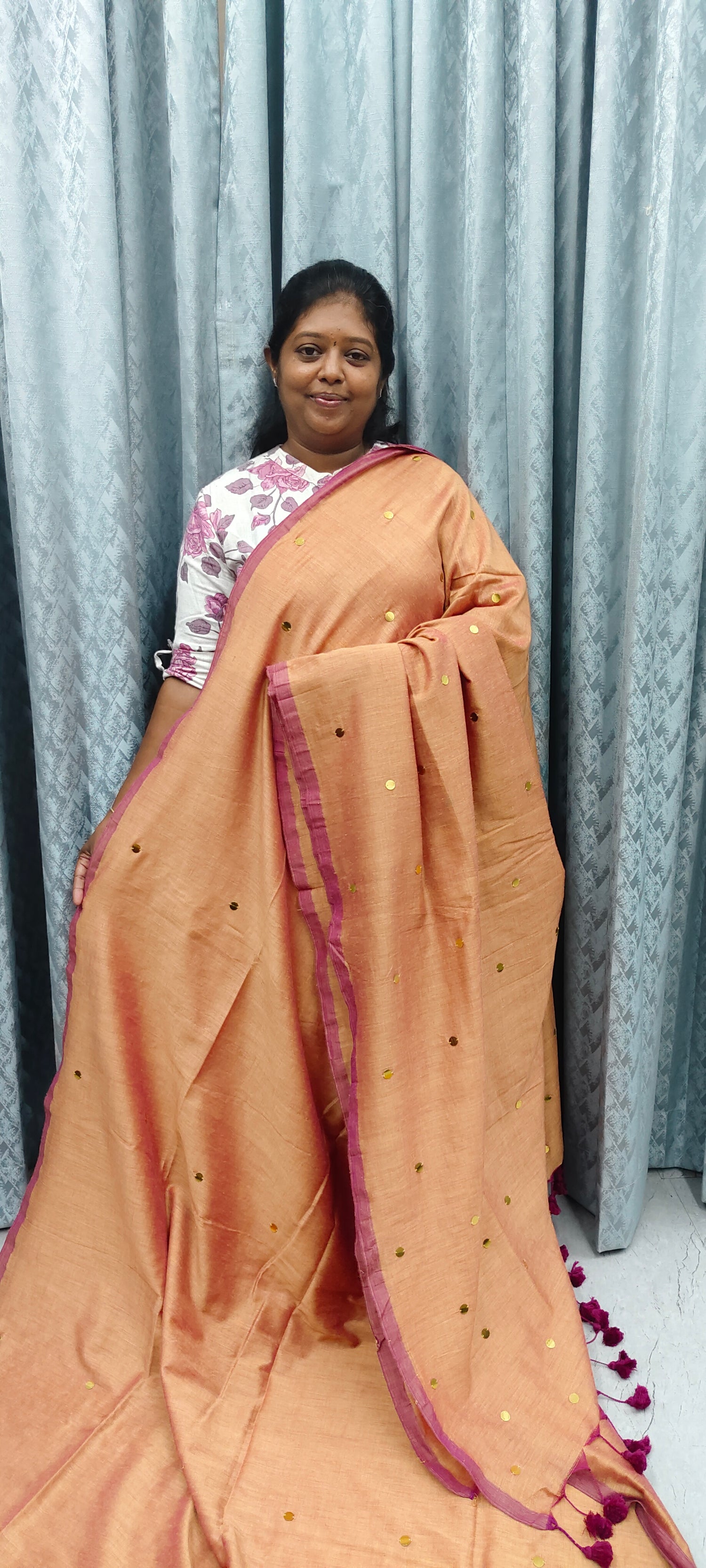 Mirror kadhi | Sthri Cotton