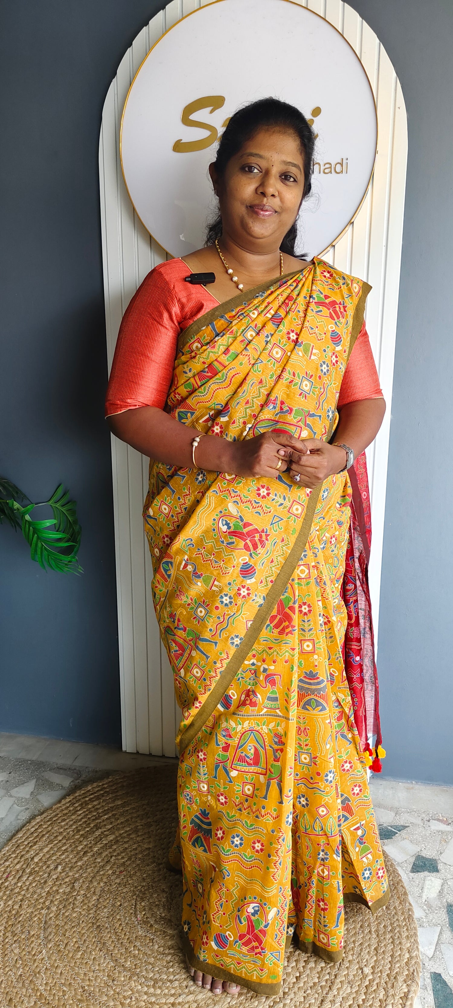 Madhubani Silk | Sthri cotton
