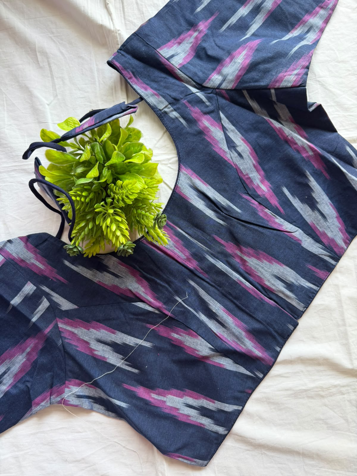 IKKAT COTTON BLOUSE