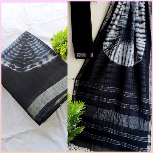 Block print linen