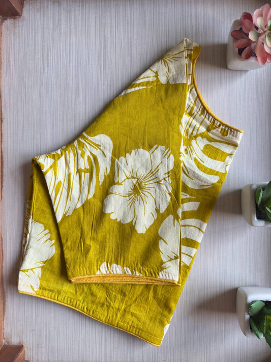 Block print blouse