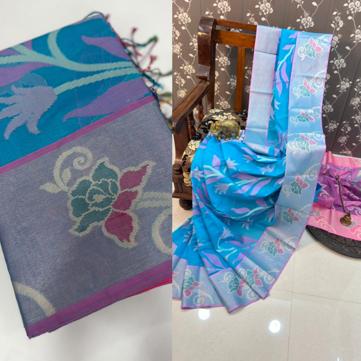 Pochampally silk cotton