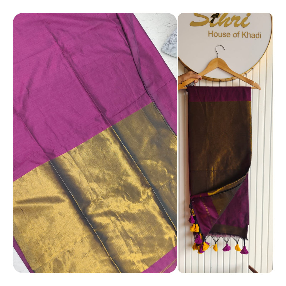 Nayanthara khadi saree