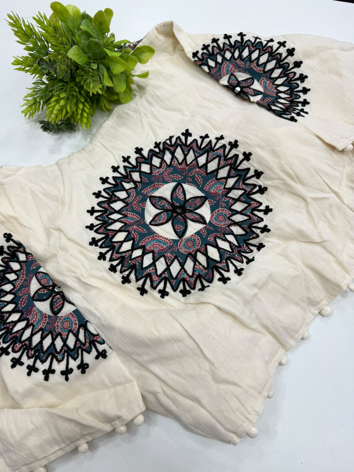 Designer khadhi blouse