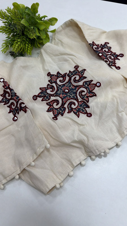 Designer khadhi blouse