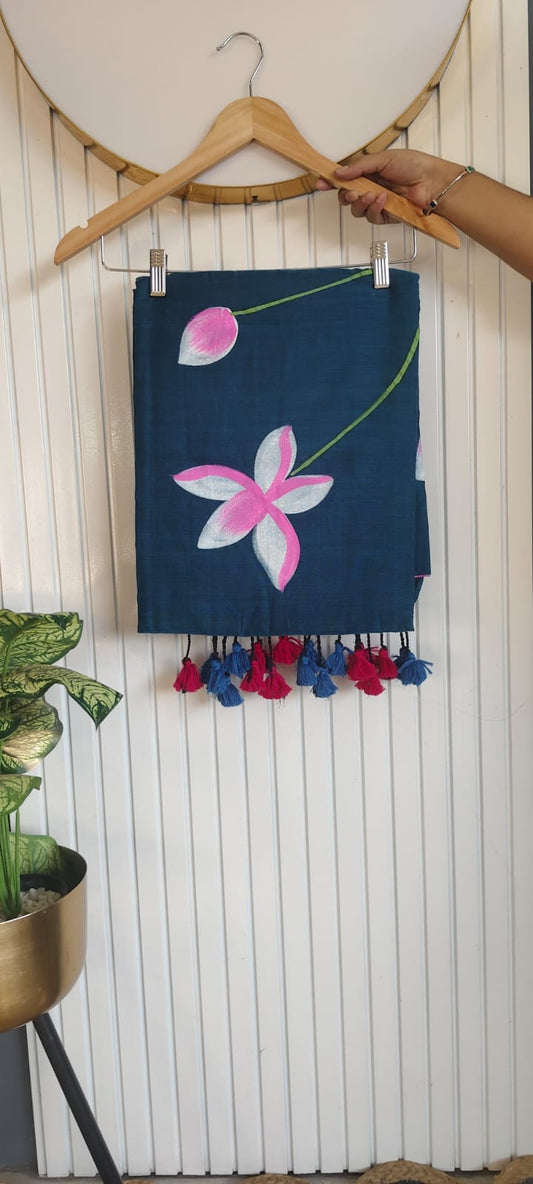 Lotus Painted Khadhi
