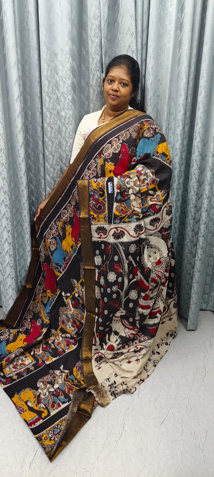 Kalamkari silk