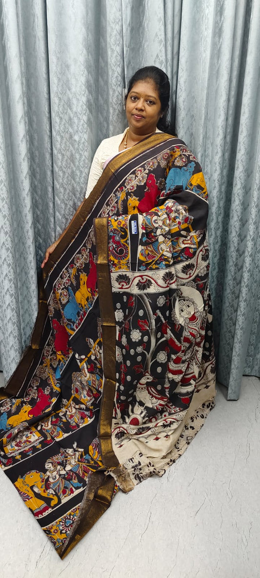 Kalamkari silk