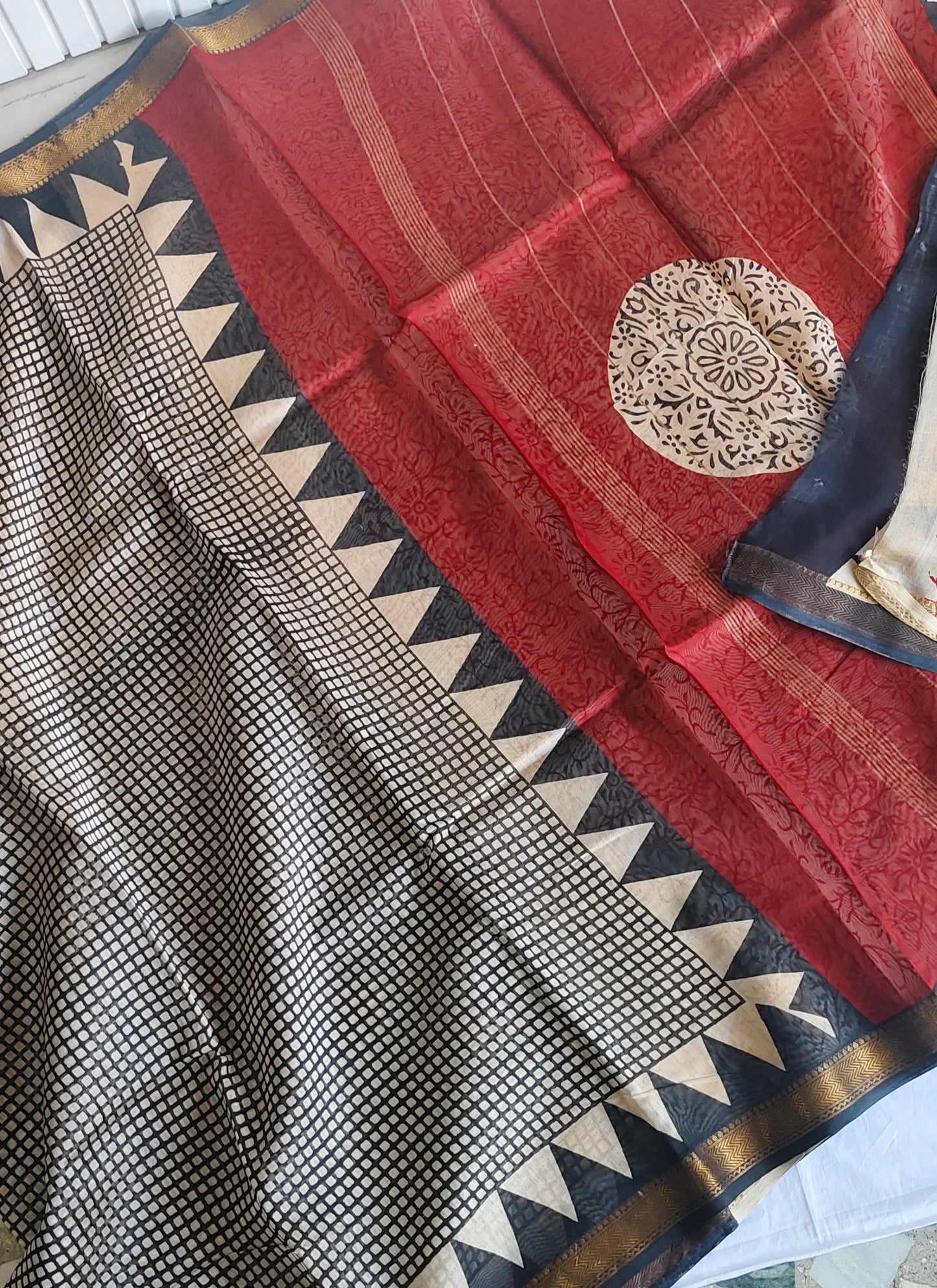 Block Print Maheshwari