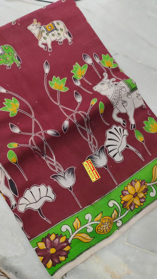 Kalamkari cotton