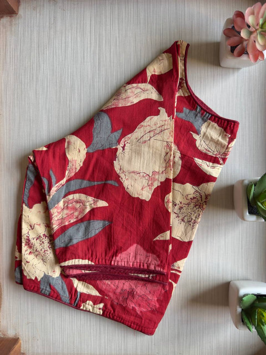 Block print blouse