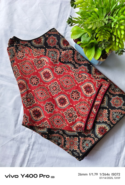 Block print blouse