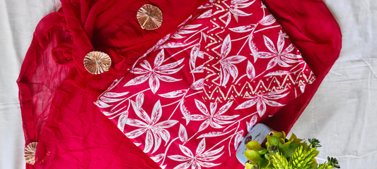 Cotton material _ Pink