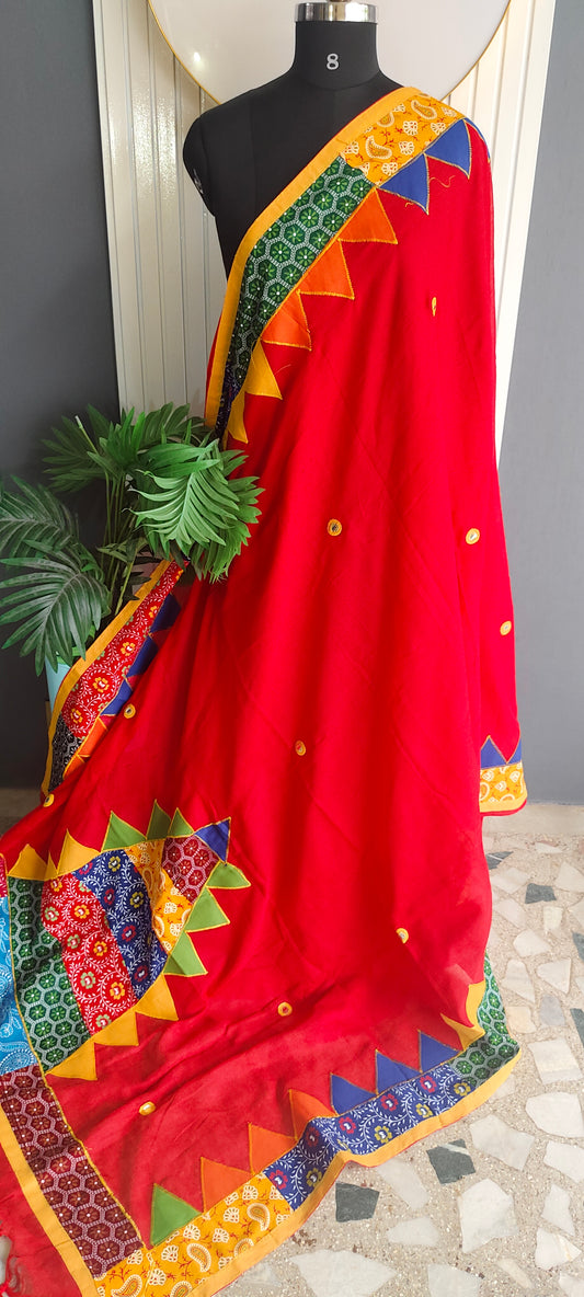 Designer kadhi _ Triangle Patch