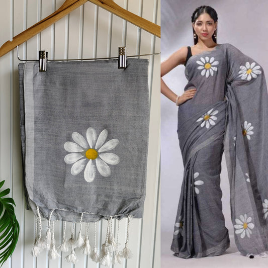 Hand Painted Khadi