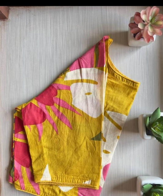 Block print blouse