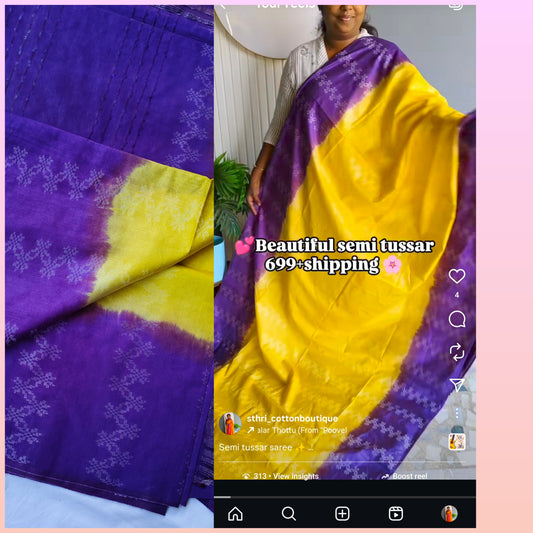 Sthri_Semi tussar