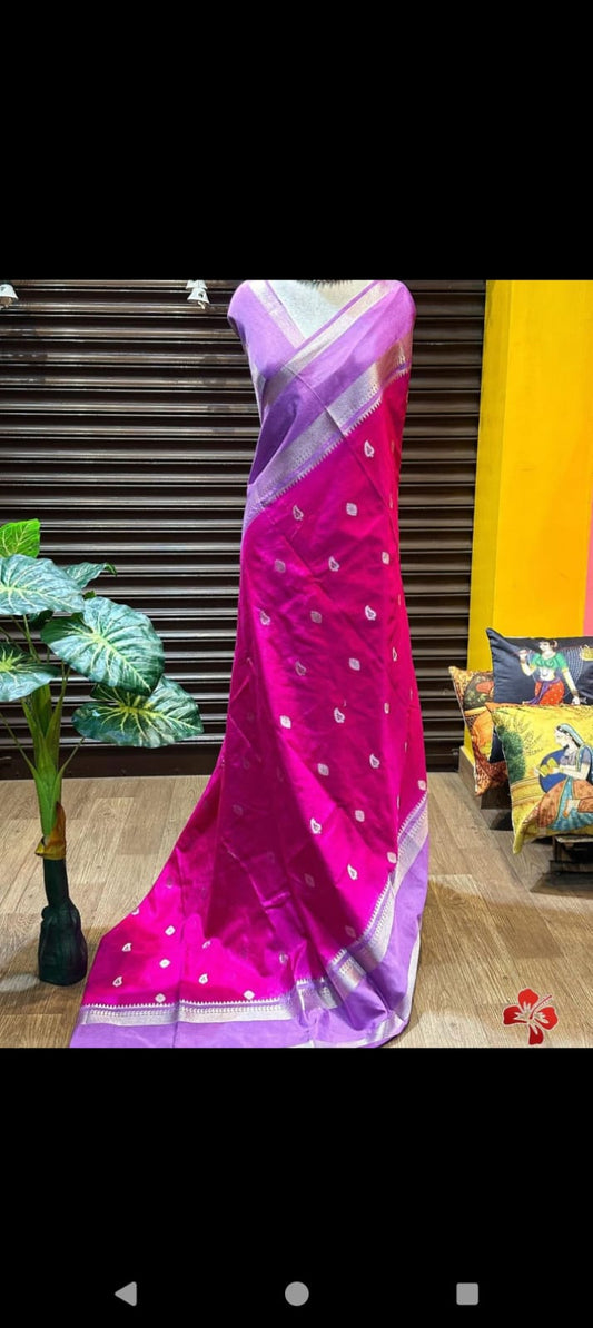 Warm silk saree