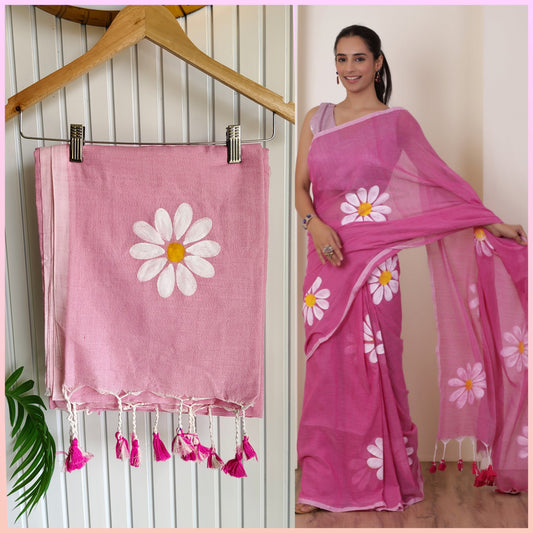 Hand Painted Khadi
