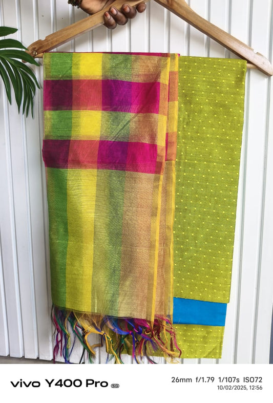 Raw Silk Material