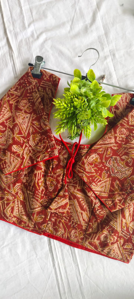Block print blouse(A)