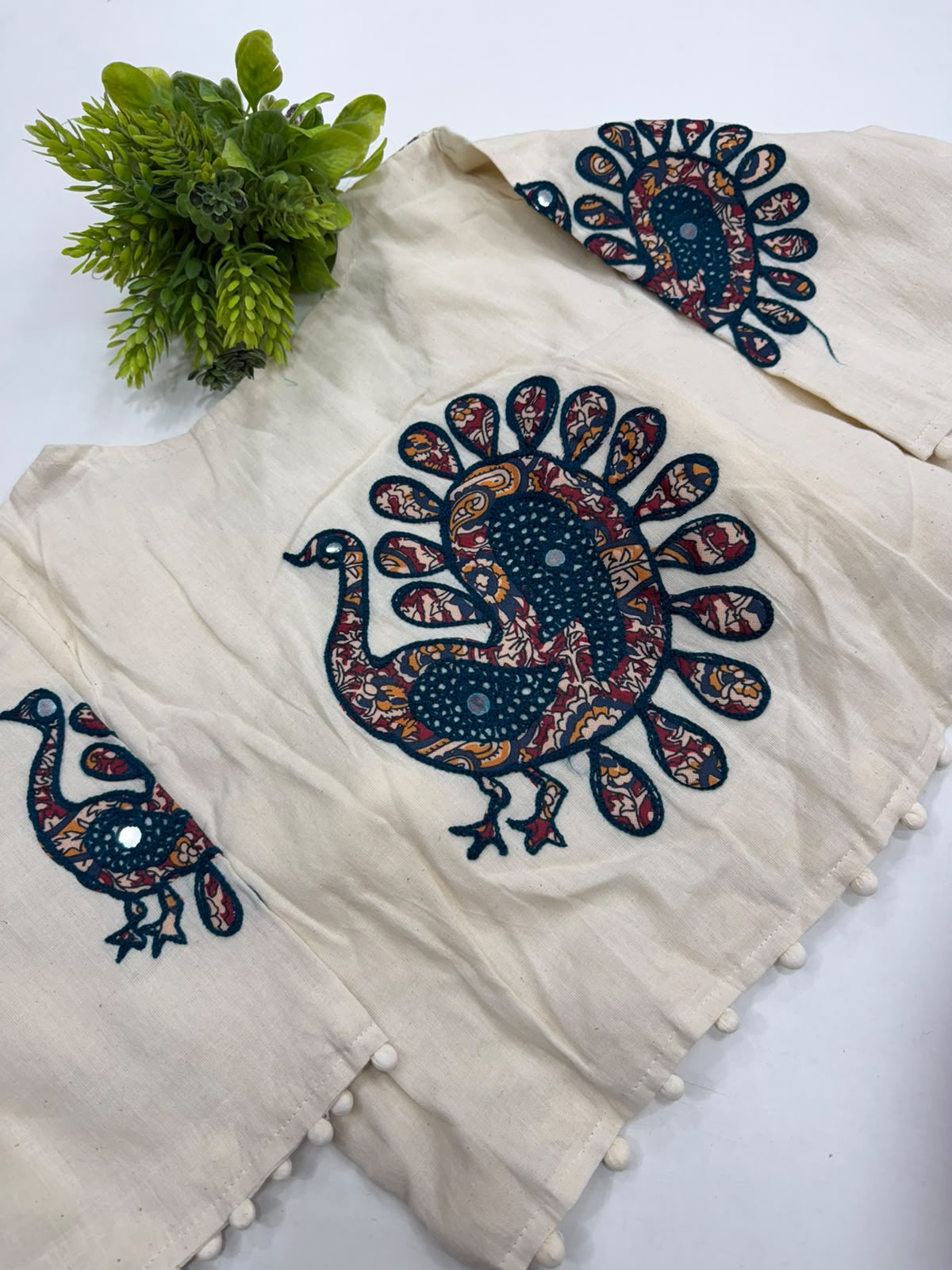 Designer khadhi blouse