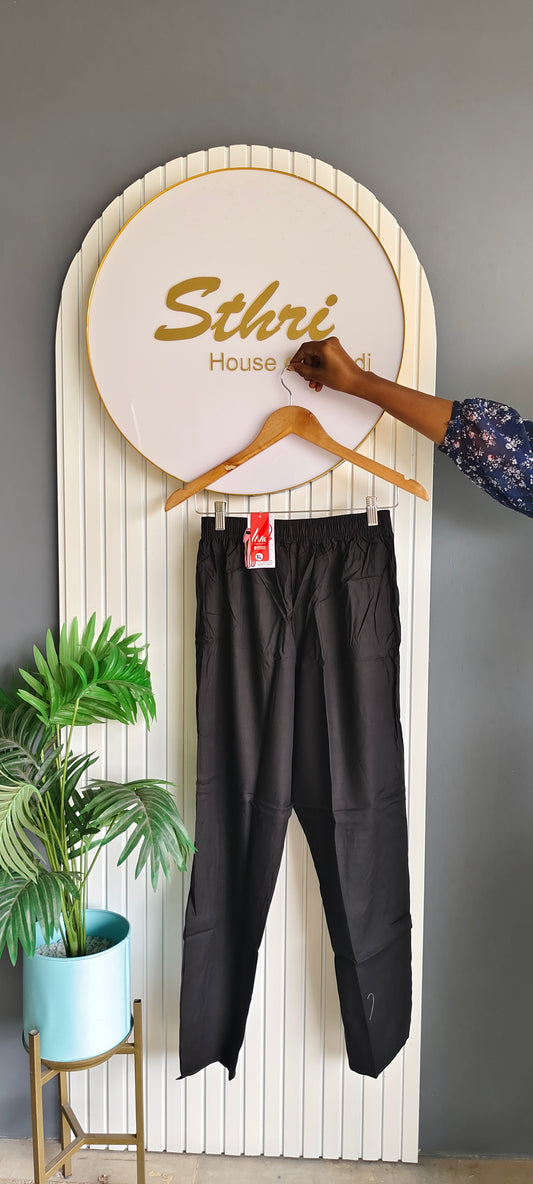 Straight Pant _ Black