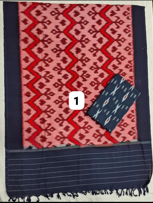 Sthri_Ikkat Weave Material